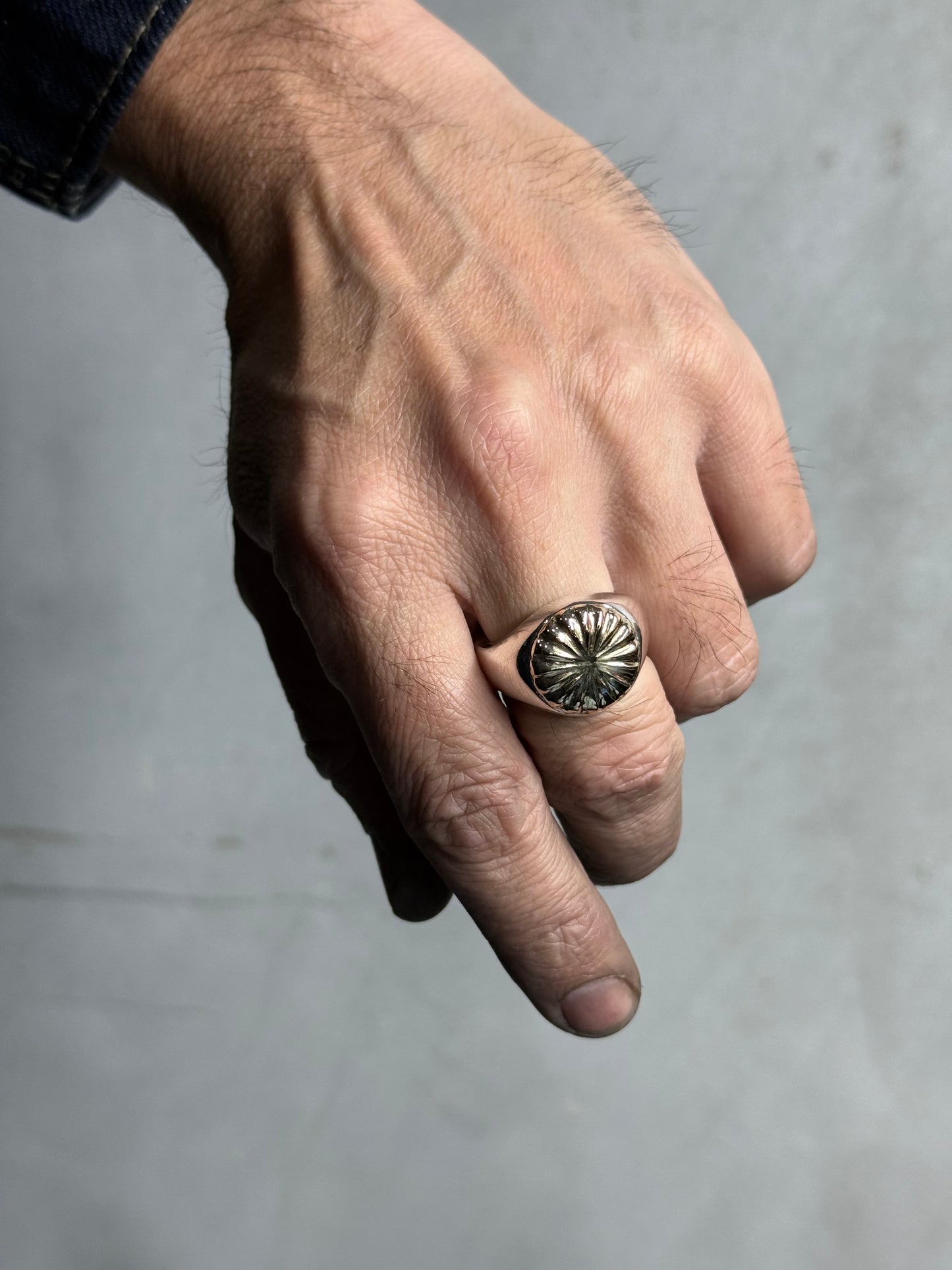 Anillo Concho de Oro