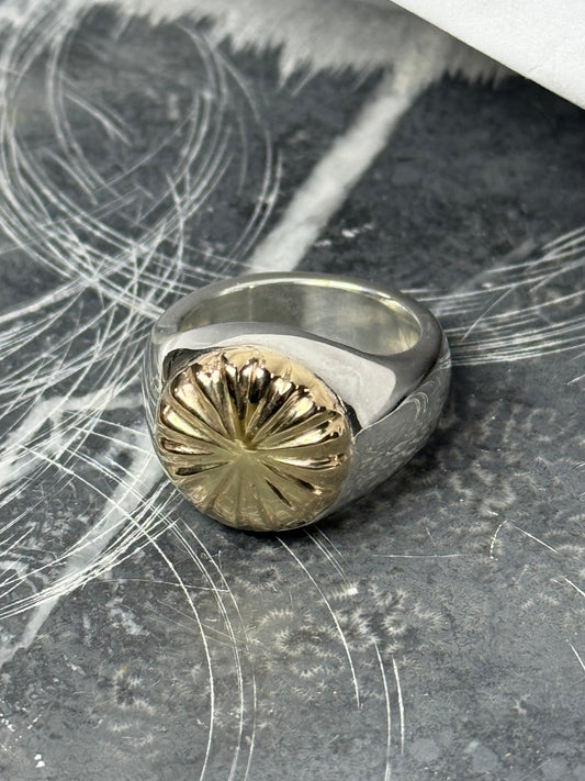 Anillo Concho de Oro