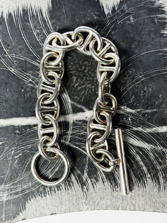 Pulsera eslabón Marino